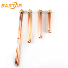 3kw 6kw 9kw 12kw 15kw industrial screw electric water tubular immersion heater copper